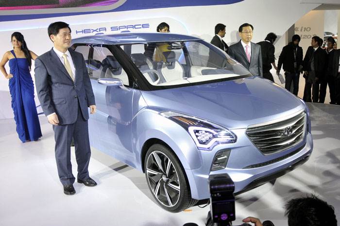 Hyundai's new Hexa Space concept 