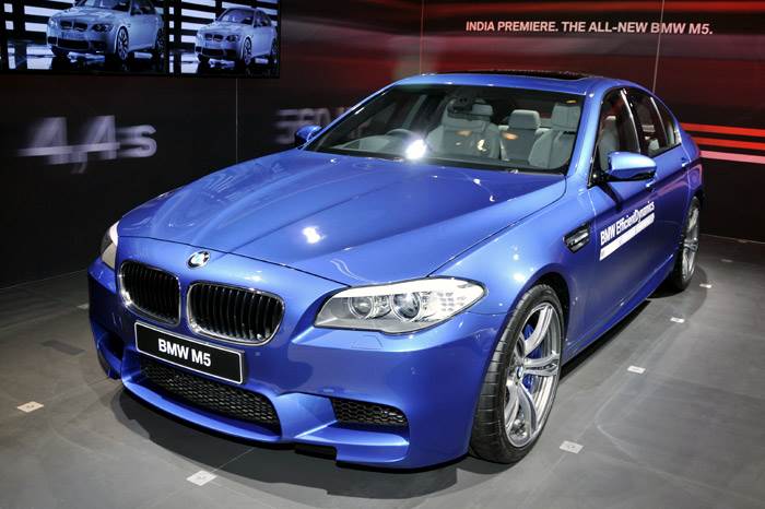 BMW launches M5 sport saloon