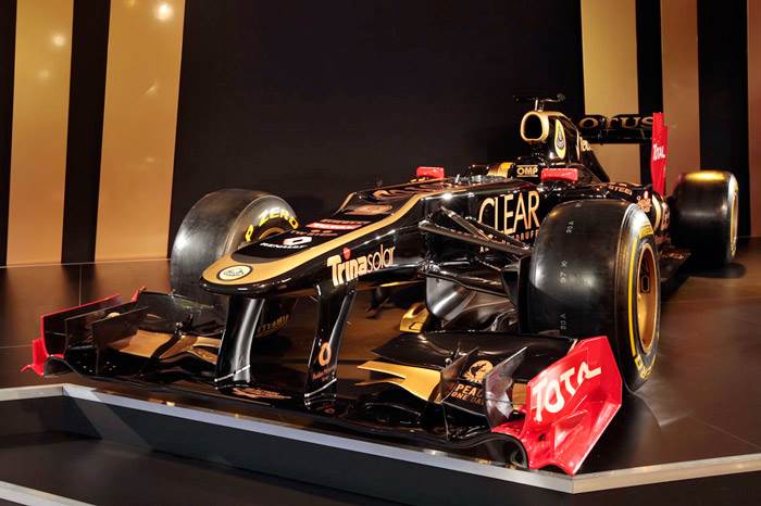 Lotus reveals its 2012 Formula 1 car
