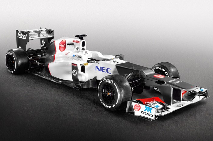 Sauber unveils its 2012 F1 car