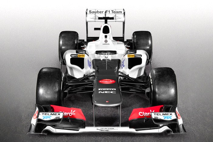 Sauber unveils its 2012 F1 car