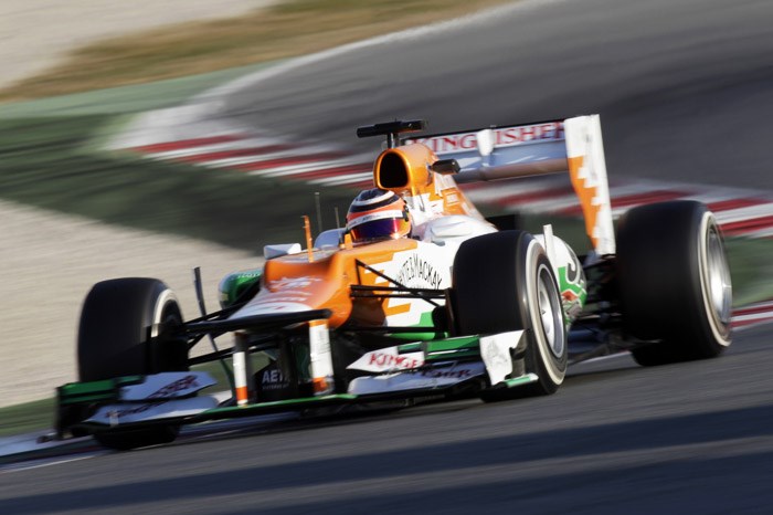 Hulkenberg on top at Barcelona on day two