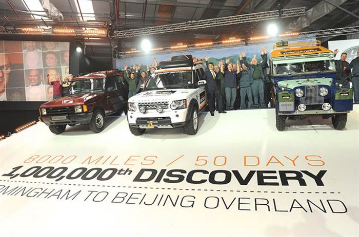 One millionth Land Rover Discovery