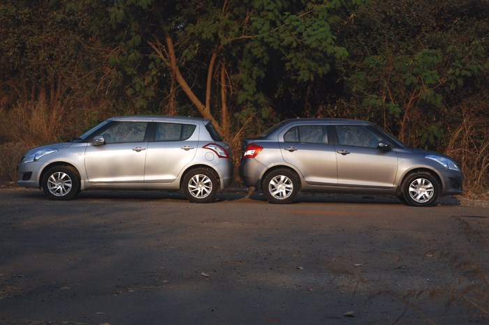 Swift vs Dzire: The long and short of it 