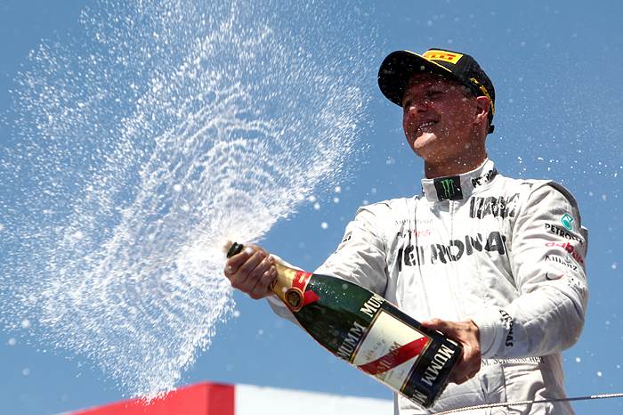 Mercedes hoping more podiums for Schumacher
