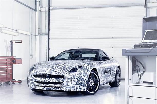 Production Jaguar F-Type at Paris motor show  