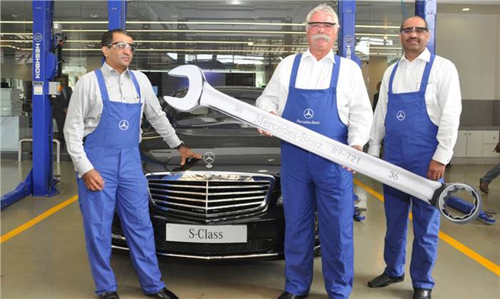 Mercedes opens largest workshop in India  