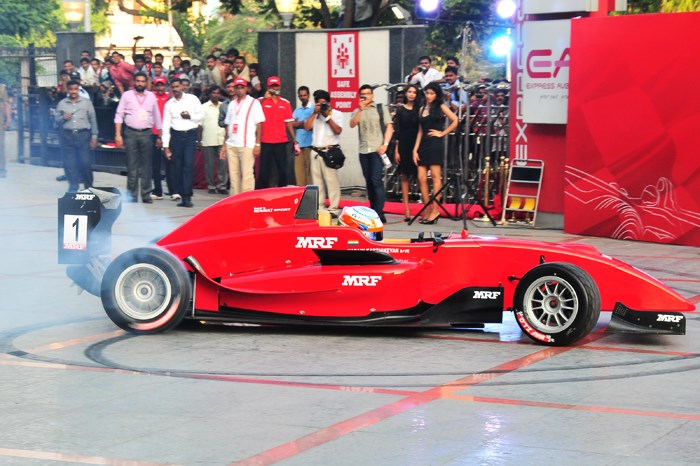 MRF F2000 unveiled in Chennai