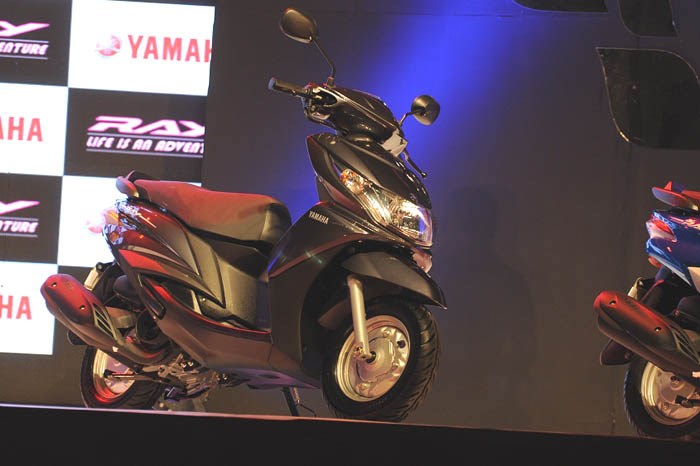Yamaha's 113cc Ray rides in 