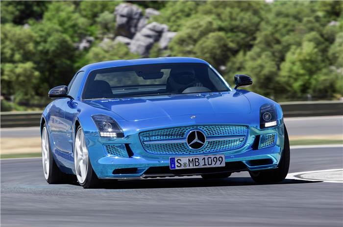 Mercedes SLS Electric Drive unveiled
