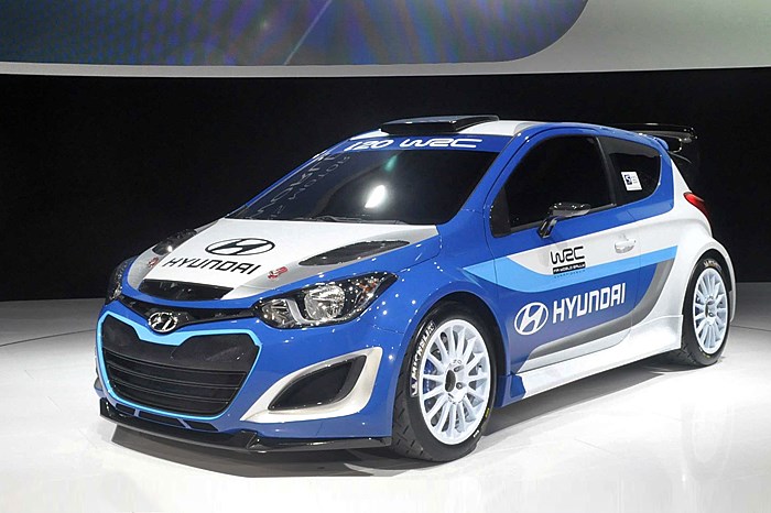 New Hyundai i20 WRC car revealed