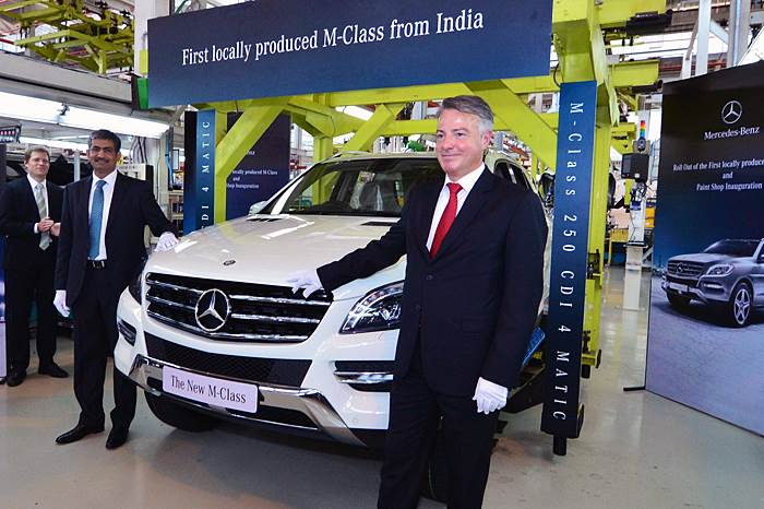 Mercedes ML250 CDI launched at Rs 46.5 L