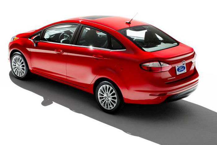 Ford Fiesta saloon facelift revealed