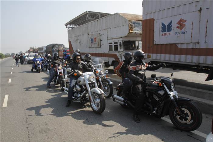 Motorcycle carnival Goa bound 