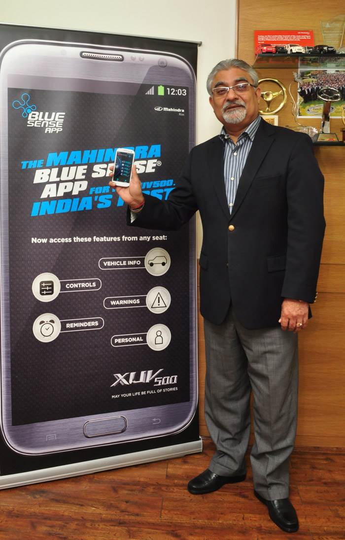 Mahindra launches XUV mobile app