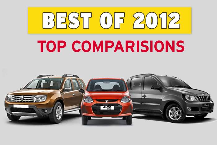Best of 2012: Top 10 car comparisons