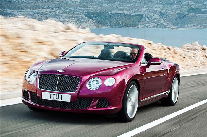 Drop-top Bentley Continental GT Speed revealed 