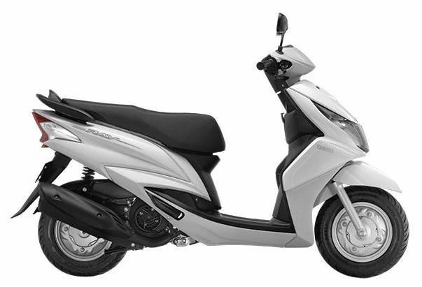 Yamaha Ray now available in white 