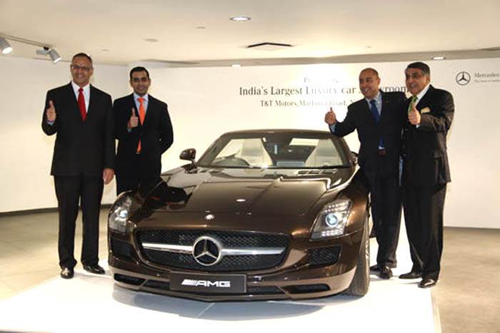 Mercedes opens new Delhi outlet