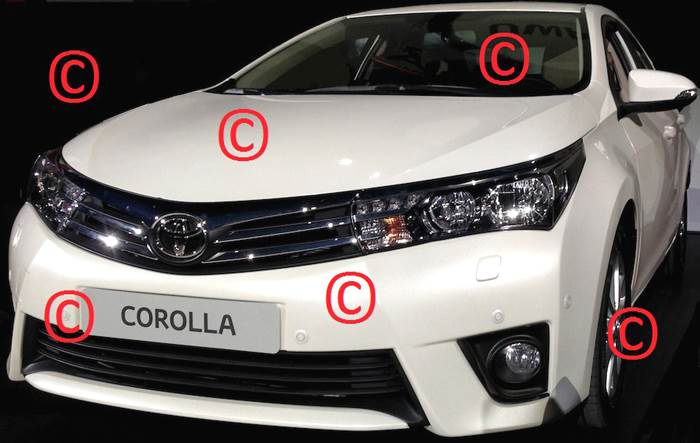 New 2014 Toyota Corolla leaked