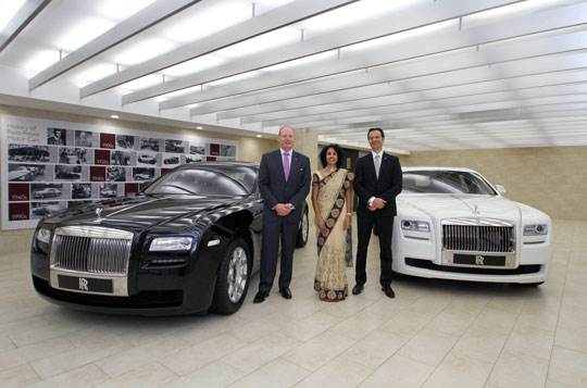 Rolls-Royce opens third showroom in India