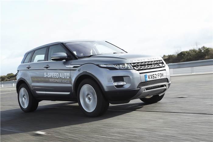 Range Rover Evoque to get 9-speed gearbox