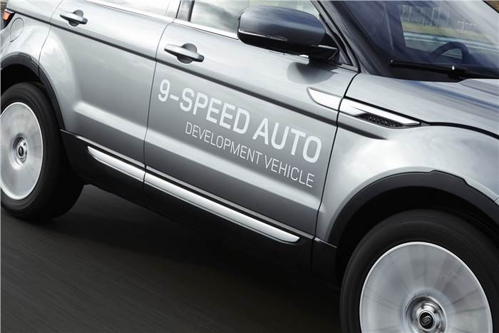 Range Rover Evoque to get 9-speed gearbox