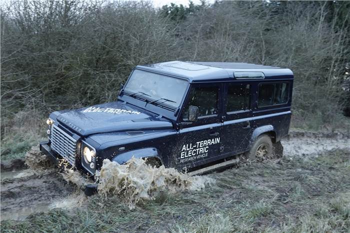 Land Rover to unveil Defender EVs