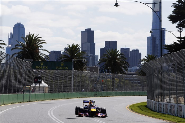 Australian GP: Vettel stays on top in Practice 2
