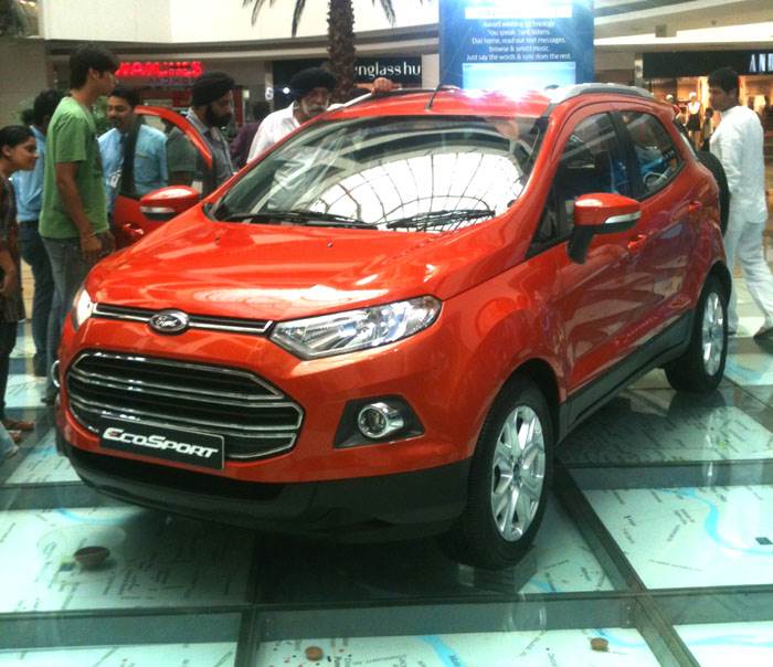 Ford showcases India-spec EcoSport