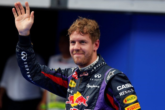 Vettel on pole for Malaysian GP