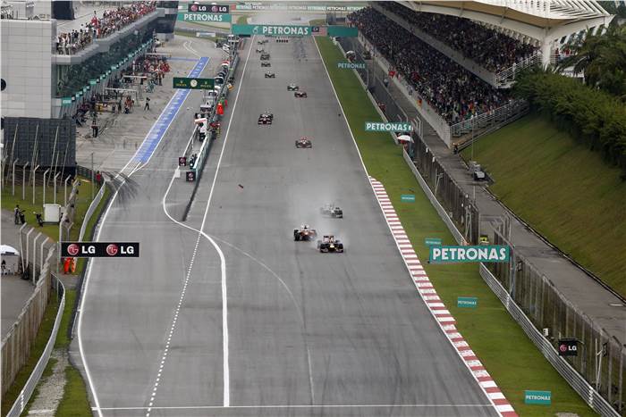 Vettel trumps team-mate amid team row in Malaysia