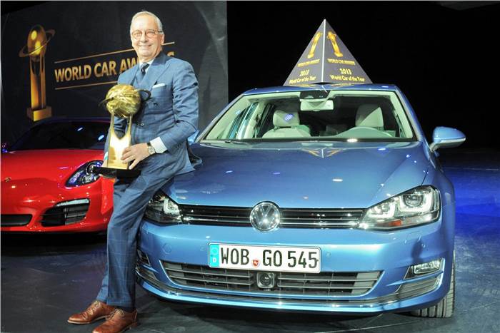 VW Golf crowned World Car of the Year 2013