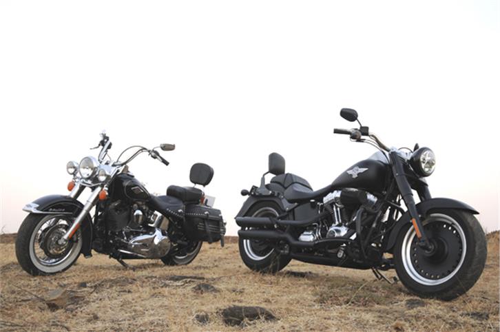 Harley-Davidson Fat Boy Special, Heritage Softail Classic, test ride, review