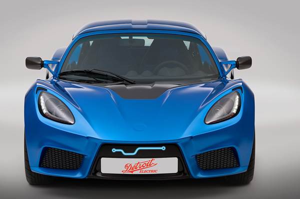 Detroit Electric to showcase SP:01 electric sports car 