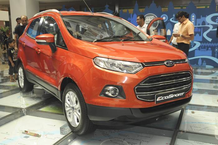 Ford Ecosport India model range leaked