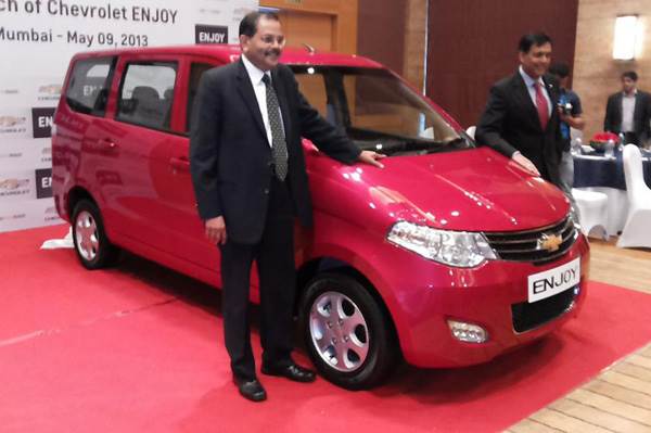 Chevrolet Enjoy MPV launched