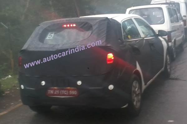 New 2014 Hyundai i20 spied in India