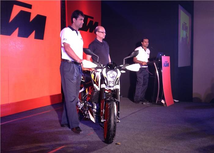 KTM 390 Duke launched at Rs 1.8 lakh
