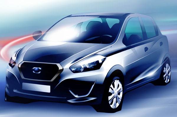 Datsun reveals first model sketches