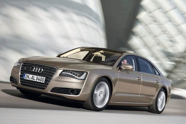 Audi A8 facelift in the works