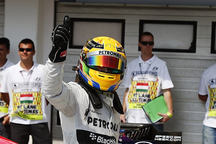 Hungarian GP: Hamilton beats Vettel to pole