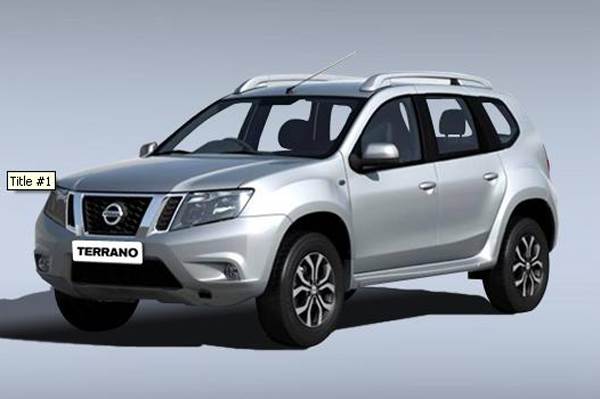 New Nissan Terrano SUV variant details