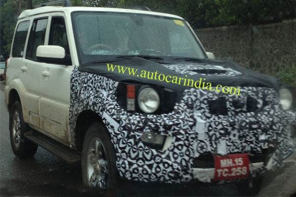 Mahindra Scorpio facelift coming end 2014