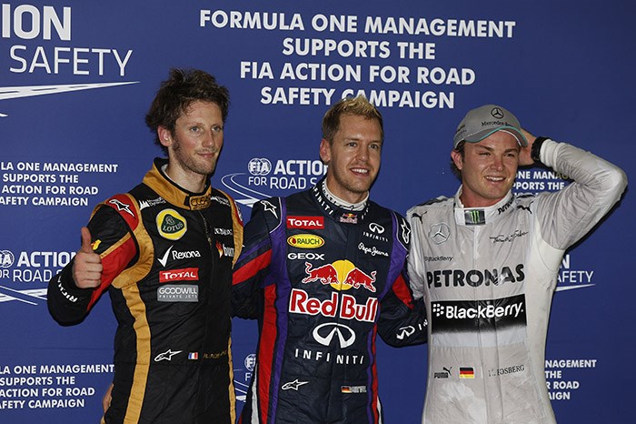 Singapore GP: Vettel escapes late scares to take pole