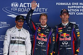 Korean GP: Sebastian Vettel beats Hamilton to pole