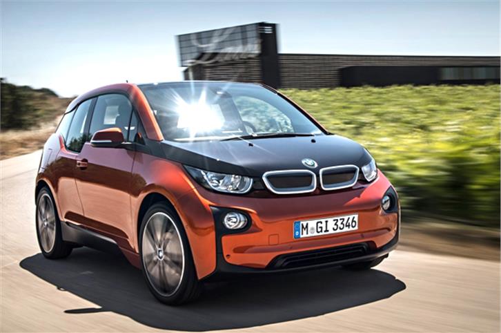 2013 BMW i3 electric review, test drive