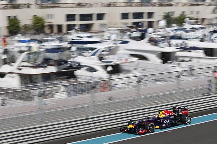 Abu Dhabi GP: Vettel takes charge in second practice