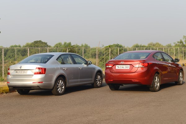 New Skoda Octavia vs Hyundai Elantra