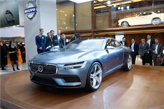 Volvo showcases Concept Coupe at Tokyo motor show